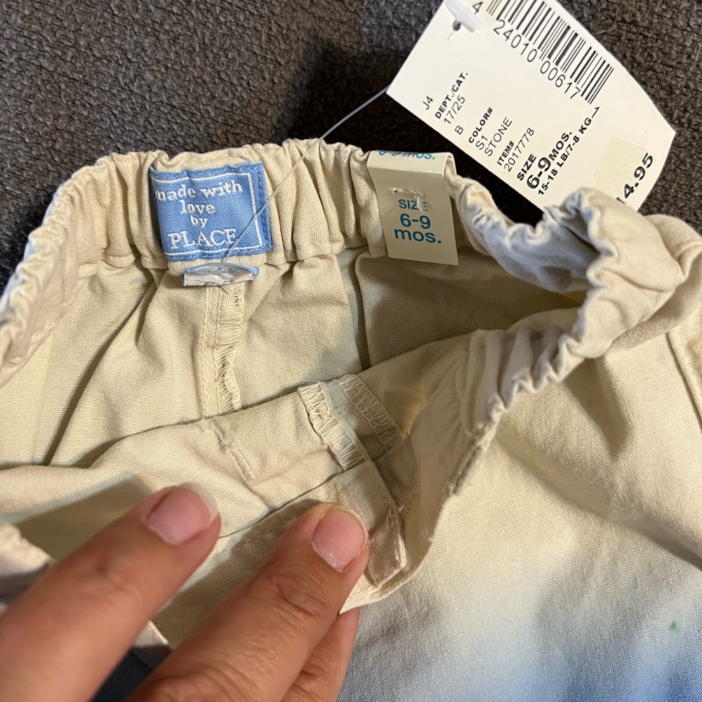 Infant Boys Shorts NWT Sz 6-9M - Picture 3 of 7